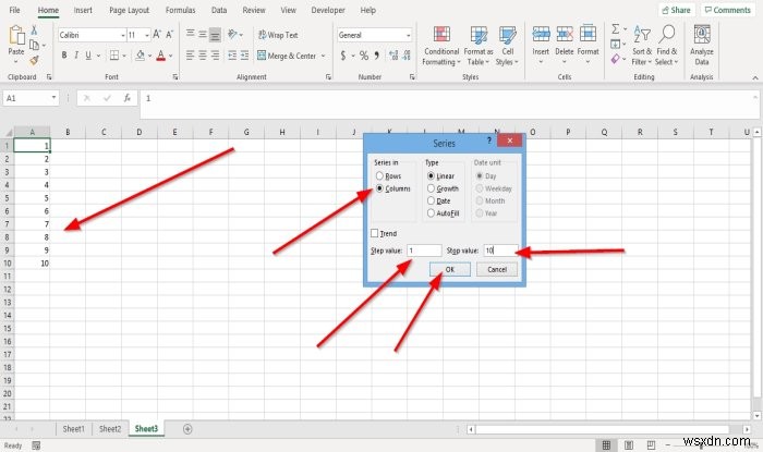 Microsoft Excel में स्वतः भरण को सक्षम और उपयोग कैसे करें 