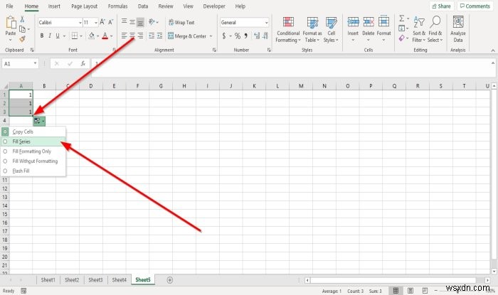 Microsoft Excel में स्वतः भरण को सक्षम और उपयोग कैसे करें 
