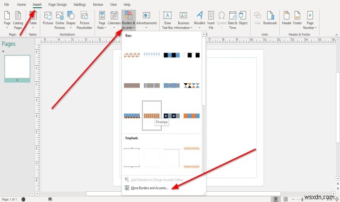 Microsoft Publisher में बिल्डिंग ब्लॉक्स सुविधाओं का उपयोग कैसे करें 