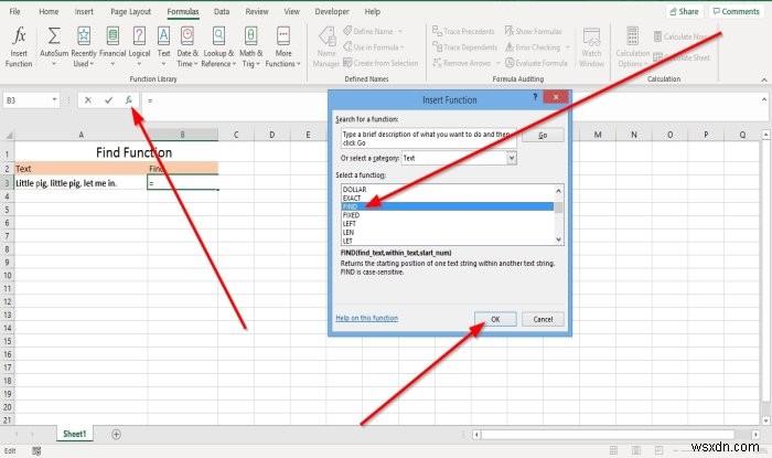 Microsoft Excel में Find और FindB फ़ंक्शन का उपयोग कैसे करें 