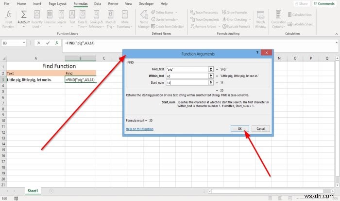 Microsoft Excel में Find और FindB फ़ंक्शन का उपयोग कैसे करें 