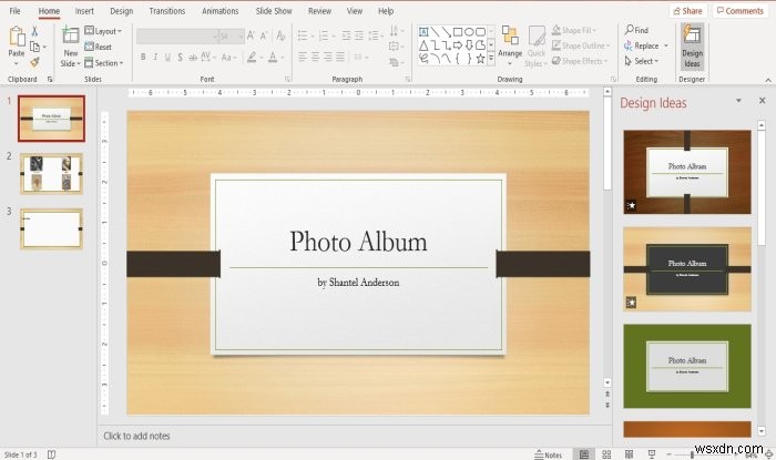 PowerPoint में फोटो एलबम कैसे बनाएं 