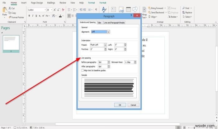 Microsoft Publisher में कैरेक्टर, लाइन या पैराग्राफ स्पेसिंग टूल का उपयोग करके स्पेसिंग कैसे बदलें