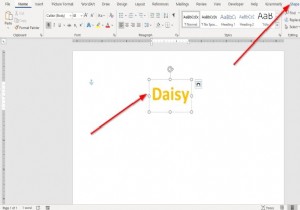 माइक्रोसॉफ्ट ऑफिस में वर्डआर्ट में टेक्स्ट इफेक्ट्स कैसे जोड़ें 