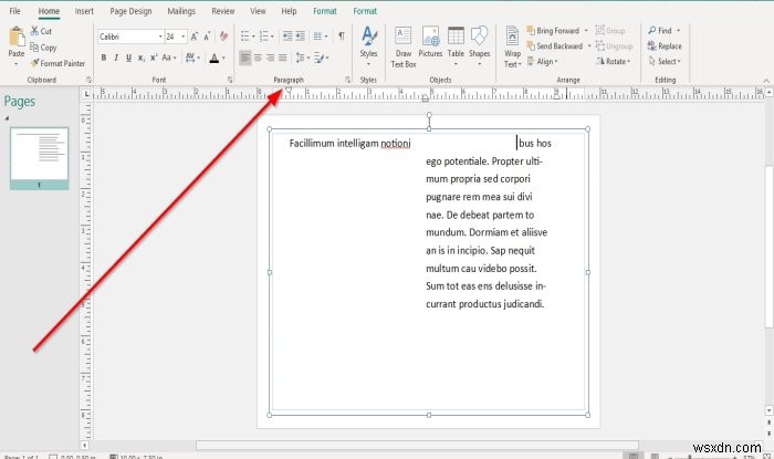 Microsoft Publisher में रूलर बार को कैसे दिखाएँ या छिपाएँ और उपयोग करें? 