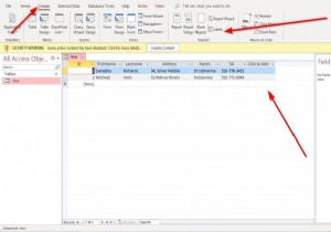माइक्रोसॉफ्ट एक्सेस में लेबल कैसे बनाएं 