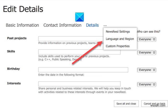 SharePoint खोज किसी अन्य भाषा से परिणाम नहीं लौटा रही है 