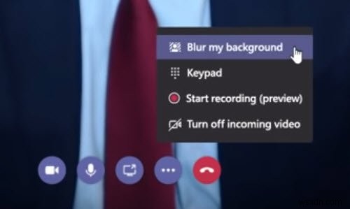 Microsoft Teams मीटिंग में बैकग्राउंड को ब्लर कैसे करें 
