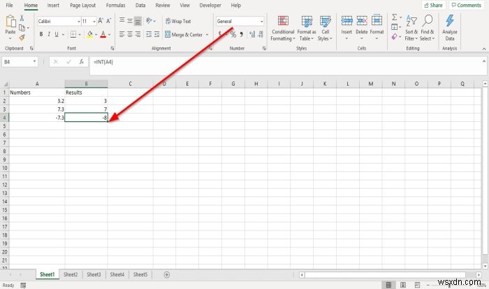 Microsoft Excel में INT और LCM फ़ंक्शंस का उपयोग कैसे करें 