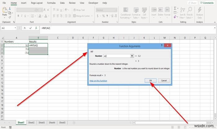 Microsoft Excel में INT और LCM फ़ंक्शंस का उपयोग कैसे करें 