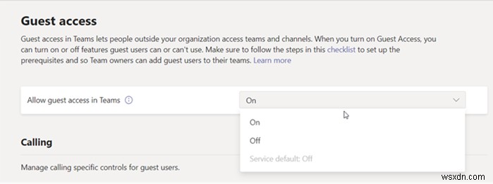 Microsoft Teams Guest Access को सक्षम या अक्षम कैसे करें 