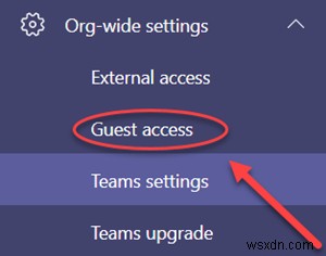 Microsoft Teams Guest Access को सक्षम या अक्षम कैसे करें 