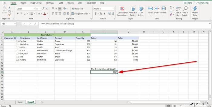 Microsoft Excel में AVERAGEIF और AVERAGEIFS का उपयोग कैसे करें 