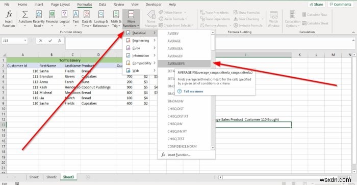 Microsoft Excel में AVERAGEIF और AVERAGEIFS का उपयोग कैसे करें 