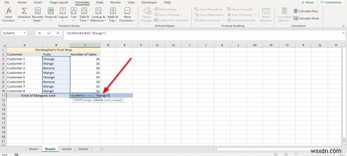 Microsoft Excel में SUMIF और SUMIFS फ़ंक्शंस का उपयोग कैसे करें 