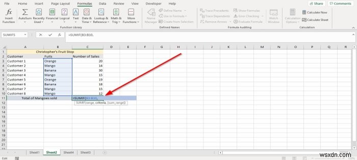 Microsoft Excel में SUMIF और SUMIFS फ़ंक्शंस का उपयोग कैसे करें 