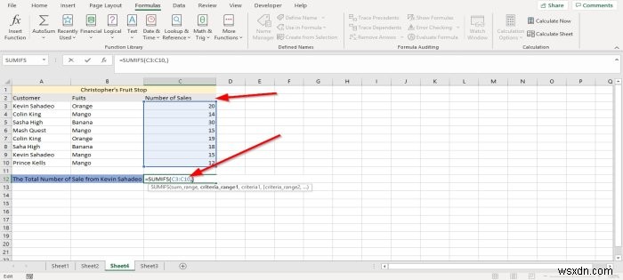 Microsoft Excel में SUMIF और SUMIFS फ़ंक्शंस का उपयोग कैसे करें 