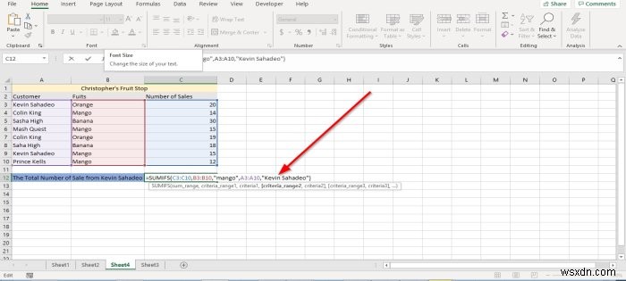 Microsoft Excel में SUMIF और SUMIFS फ़ंक्शंस का उपयोग कैसे करें 