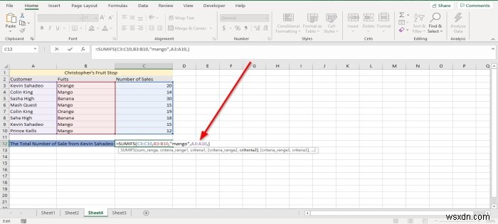 Microsoft Excel में SUMIF और SUMIFS फ़ंक्शंस का उपयोग कैसे करें 