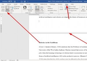 Microsoft Word में किसी दस्तावेज़ में विभिन्न दृश्य कैसे लागू करें? 