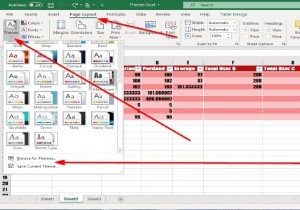 एक्सेल में वर्कबुक के लिए थीम कैसे जोड़ें या बदलें 