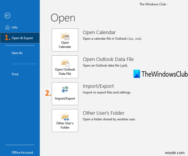 Outlook में RSS फ़ीड सदस्यता के संग्रह को आयात या निर्यात कैसे करें 