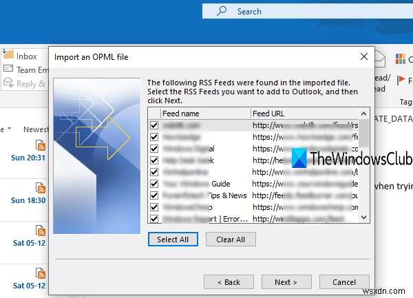 Outlook में RSS फ़ीड सदस्यता के संग्रह को आयात या निर्यात कैसे करें 