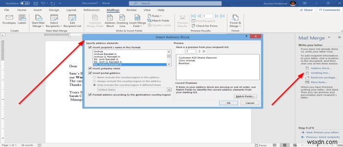 माइक्रोसॉफ्ट वर्ड में पत्र के लिए मेल मर्ज का उपयोग कैसे करें 