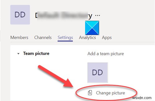 Microsoft Teams में Team Picture कैसे बदलें 
