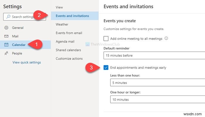 Microsoft Outlook में अपॉइंटमेंट्स और मीटिंग्स को स्वचालित रूप से कैसे समाप्त करें 
