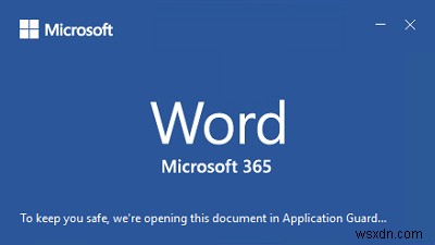 Office के लिए Microsoft डिफ़ेंडर एप्लिकेशन गार्ड को सक्षम या अक्षम करें 