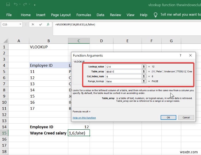 Excel में VLOOKUP फ़ंक्शन कैसे लिखें, निर्माण और उपयोग करें 