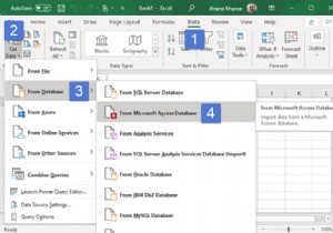 Microsoft Access डेटा को Microsoft Excel में कैसे आयात करें 