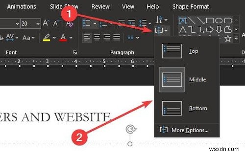 PowerPoint में Bullet Points को इंडेंट और अलाइन कैसे करें 