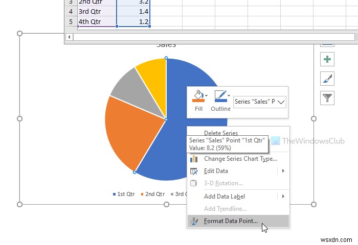 Word, Excel, PowerPoint में डिफ़ॉल्ट चार्ट रंग कैसे बदलें 
