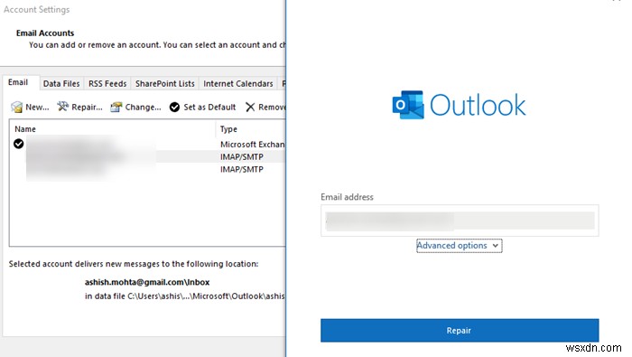 आउटलुक विंडोज़ में ईमेल नहीं भेज रहा है, अटैचमेंट के साथ या बिना 
