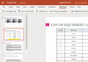 Microsoft PowerPoint ऑनलाइन में प्रस्तुतकर्ता कोच का उपयोग कैसे करें 