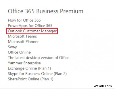 हमें Outlook Customer Manager में एक त्रुटि संदेश का सामना करना पड़ा