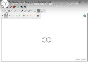 Chem4Word Microsoft Word के लिए एक रसायन विज्ञान ऐड-इन है 