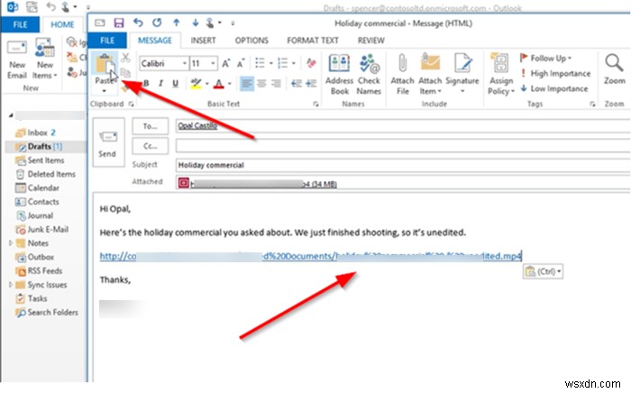 माइक्रोसॉफ्ट आउटलुक के आउटबॉक्स में फंसे ईमेल कैसे भेजें? 