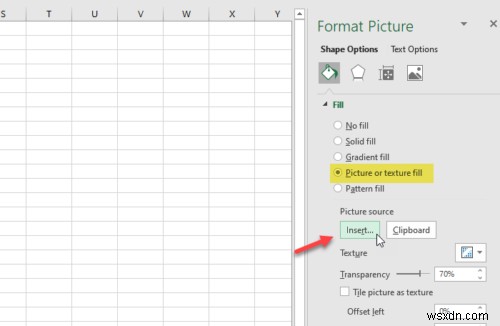 Excel में बैकग्राउंड पिक्चर कैसे प्रिंट करें