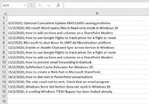 एक्सेल में एक सिंगल लॉन्ग कॉलम को कई कॉलम में कैसे विभाजित करें 