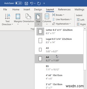माइक्रोसॉफ्ट वर्ड में पेपर साइज कैसे बदलें 