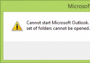 Microsoft Outlook प्रारंभ नहीं कर सकता, Outlook विंडो नहीं खोल सकता 