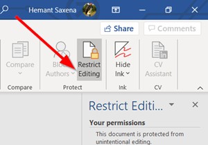 माइक्रोसॉफ्ट वर्ड विंडोज़ 11/10 में रीड-ओनली मोड में फाइलें खोलता है 
