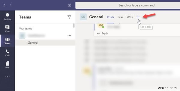 किसी ऐप को कैसे इंस्टॉल करें और उसे Microsoft Teams में टैब के रूप में कैसे जोड़ें 