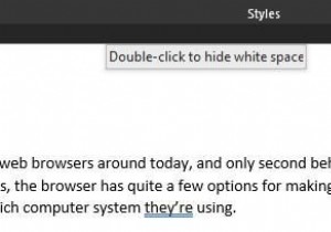 माइक्रोसॉफ्ट वर्ड में टॉप और बॉटम मार्जिन गायब है