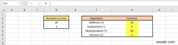 Microsoft Excel में सूत्र और कार्य कैसे सम्मिलित करें