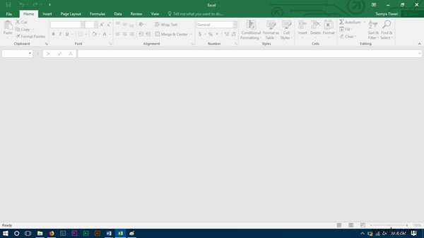 रिक्त दस्तावेज़ खोलकर Microsoft Excel को ठीक करें 