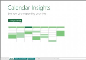 एक्सेल में अपने डेटा के साथ कैलेंडर इनसाइट्स वर्कबुक को कैसे सेव करें 